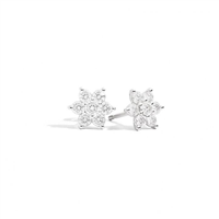 Orecchini Recarlo Donna in Oro bianco Diamante 0.91 Ct E09RO001 - E09RO001
